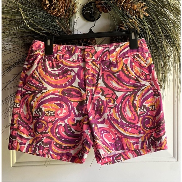 Merona pink and purple shorts size 2 - Picture 1 of 11